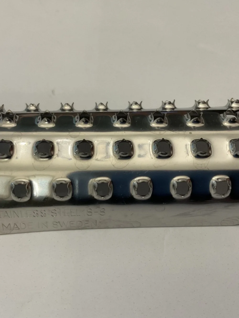Swedish Stainless Steel Hand Grater/Descaler with Large Holes/Coarse Grating